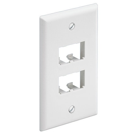 Panduit Faceplate, 4pt, Classic, Ei CFP4EI